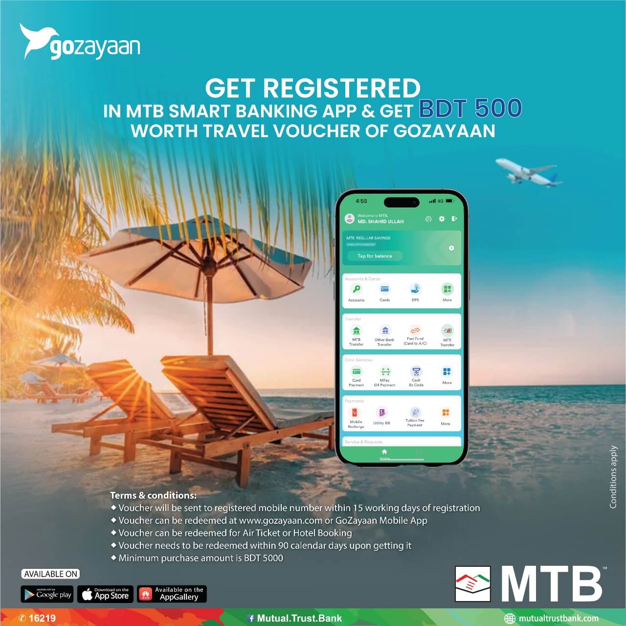 Travel Offer at Go Zayaan