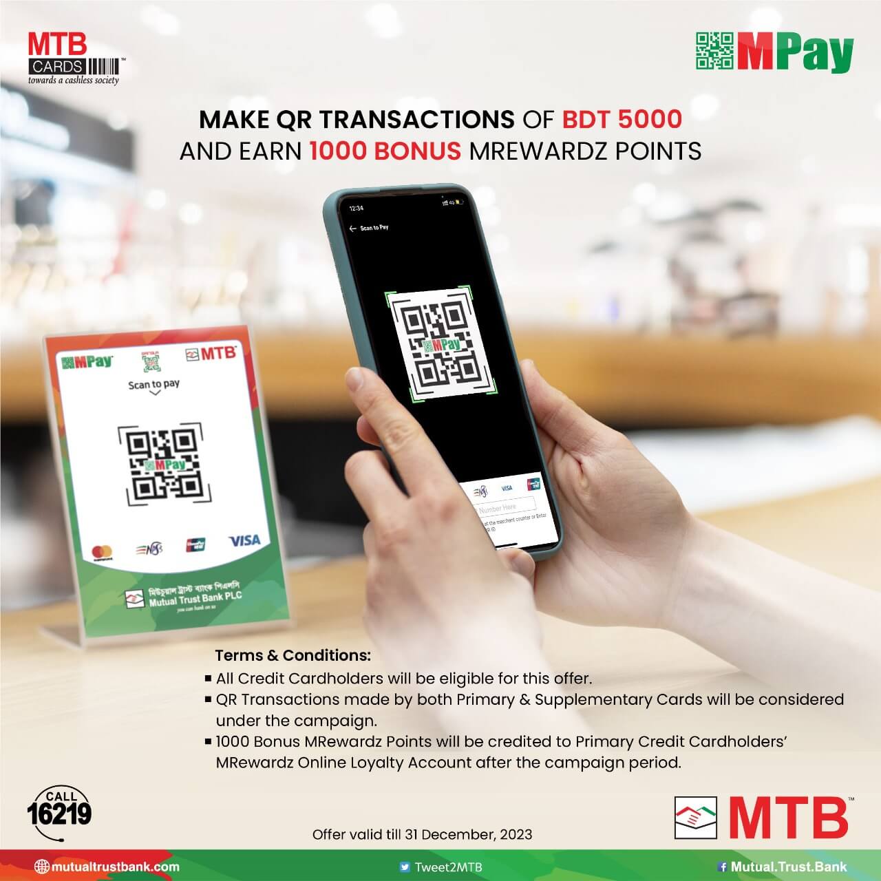 Earn Mrewards Point