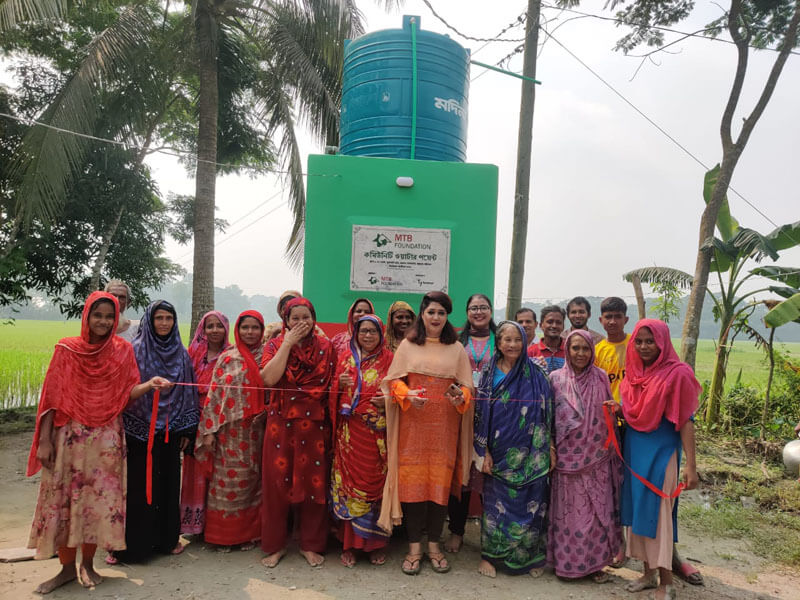 Building a Community Water Point
