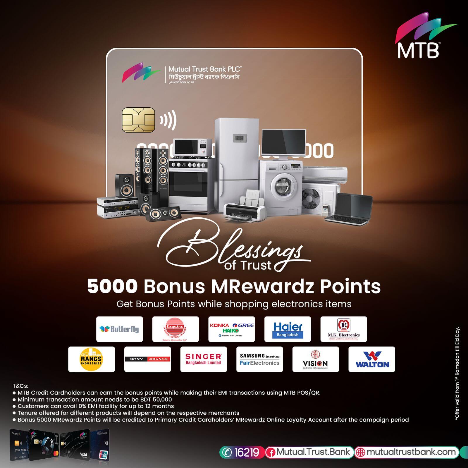 5000 Bonus Mrewards