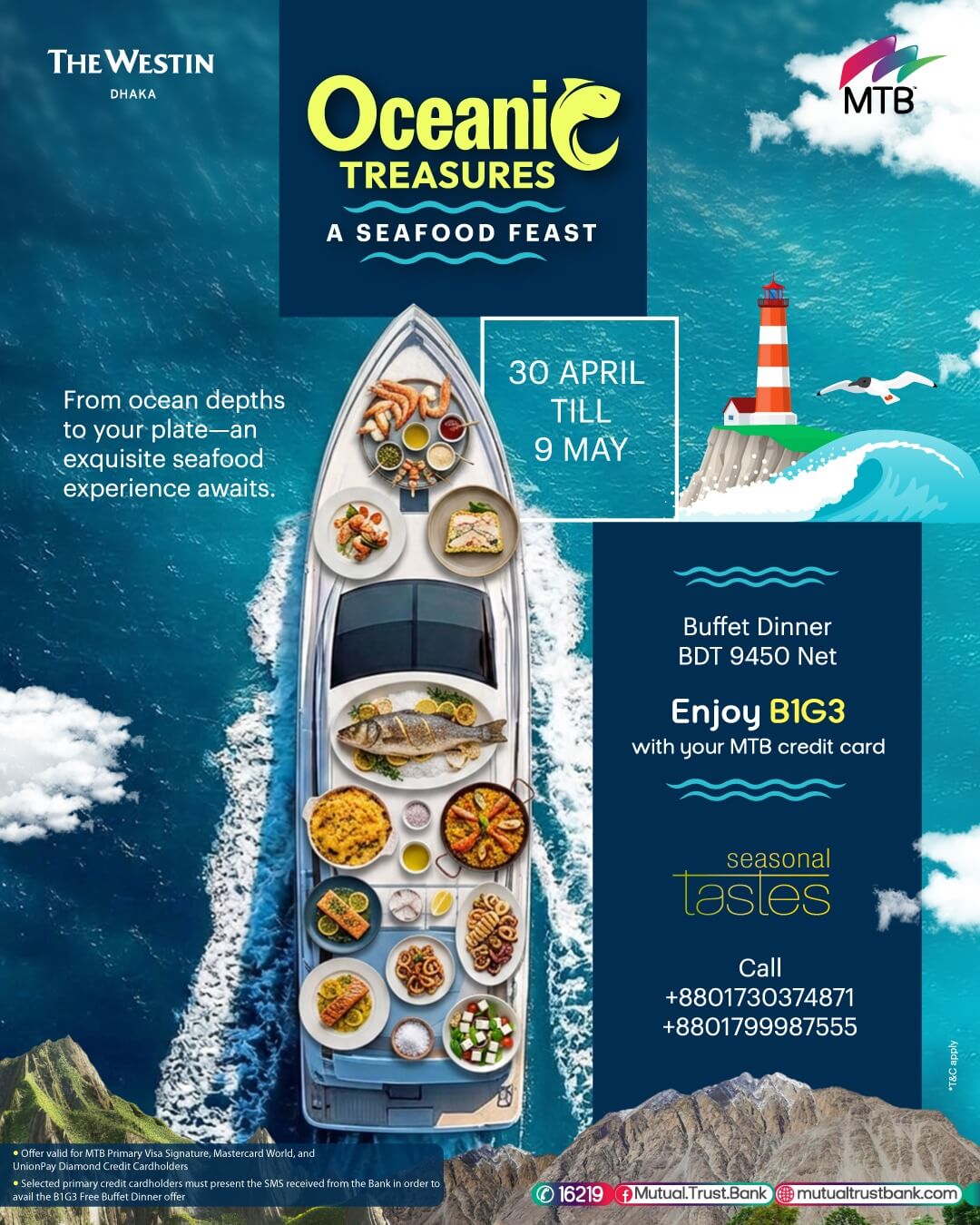 Seafood Fest at the Westin Dhaka